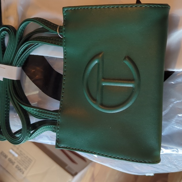 Telfar Green Mini Shopping Bag - Picture 3 of 4